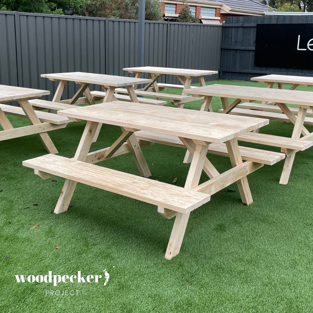 Premium picnic tables for upscale bars