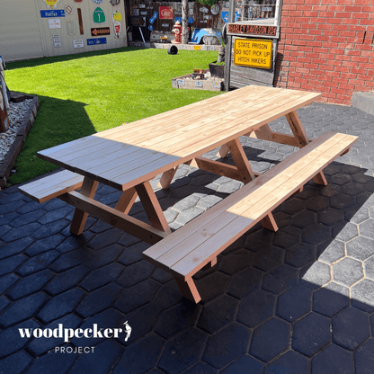 Modern picnic tables for contemporary settings
