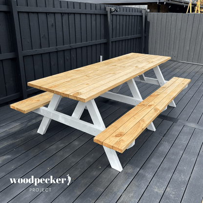 Commercial picnic tables for bar terraces