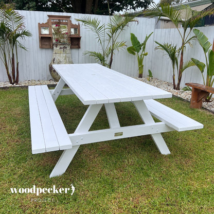 Sturdy outdoor seating: commercial picnic tables