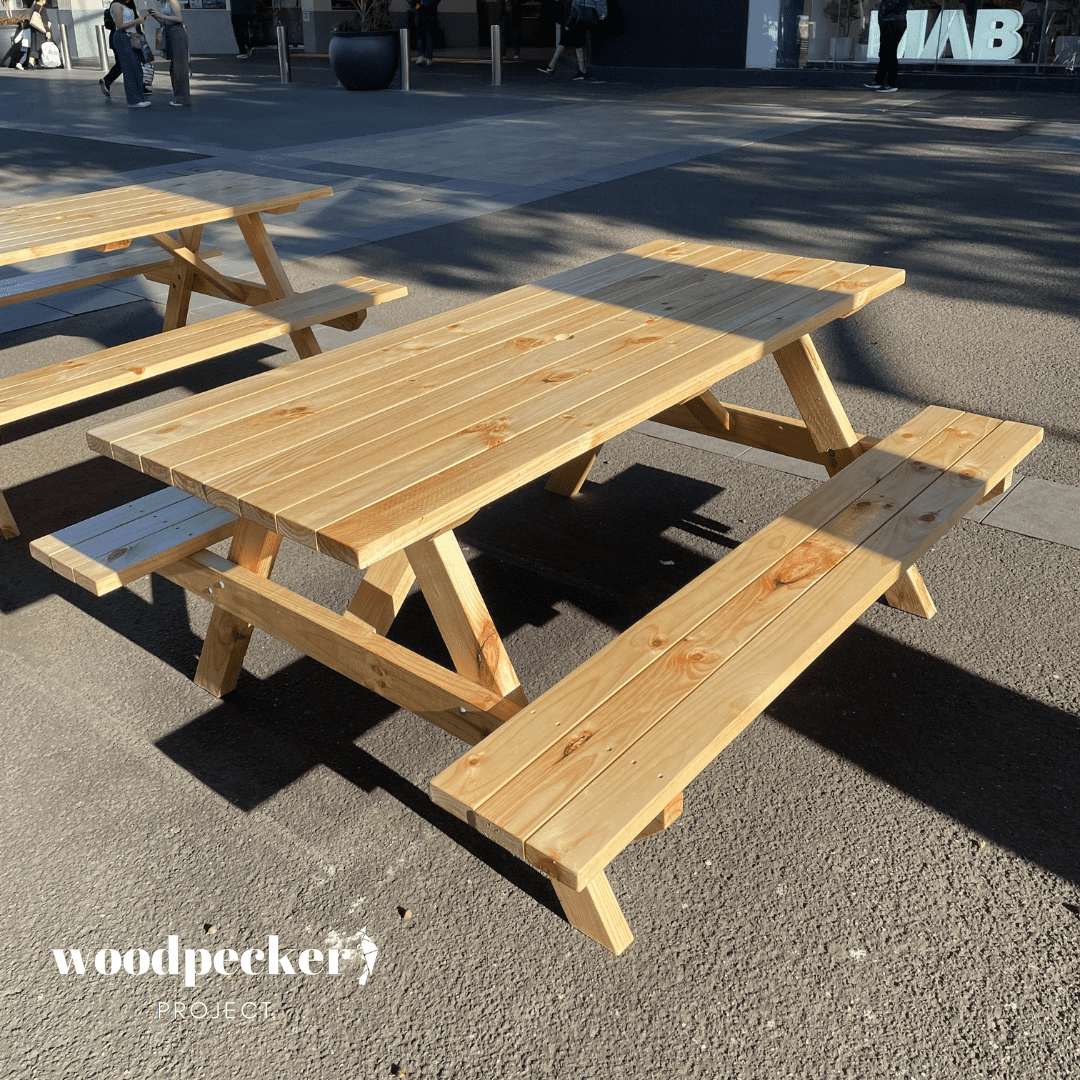 Versatile picnic tables for parks and gardens